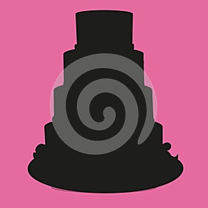 bride silutte black 11