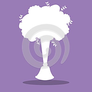 bride silutte white 12