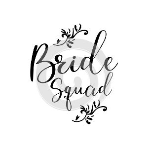Bride squad simple