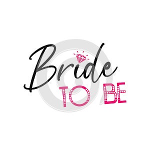 Bride to be. Wedding, bachelorette party