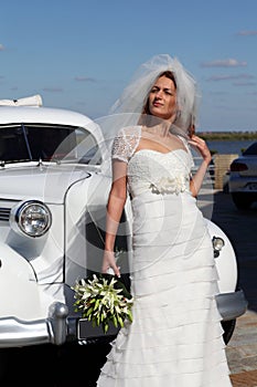 Sposa un nozze auto 