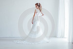 Bride wedding gown white wedding love white