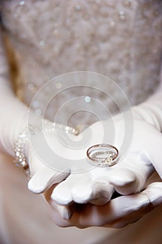 Brides wedding ring