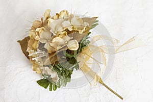 Bridesmaid artificial flower bouquet