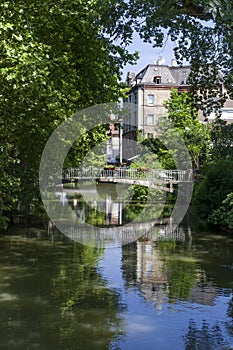 Bridge above canal