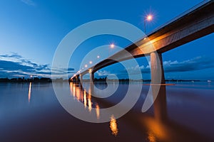 Bridge across the Mekong River