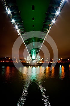 The bridge across the Moscow River