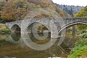Bridge across a river