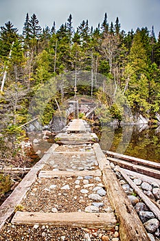 Bridge across the river