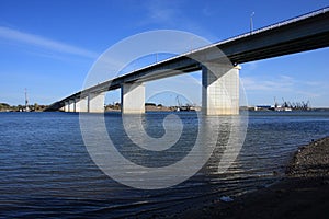 Bridge across the Tom' river