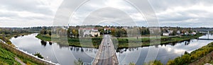 The bridge across the Volga in Rzhev