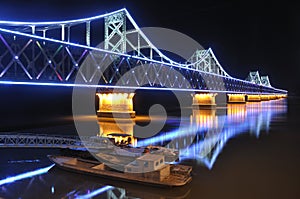 Bridge across the Yalu River