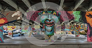 Bridge Art Graffiti