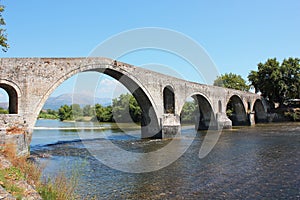 Bridge of Arta at Arachthos river Epirus