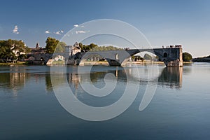 The bridge of Avignon, France photo