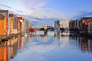 The bridge Bakke Bru, Trondheim