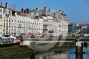 A bridge in Bayonne photo