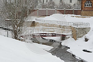 Bridge on Belokurikha river