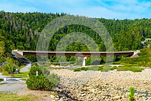 Bridge of Big Salmon River, in Fundy Trail Parkway