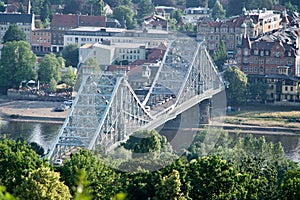 Bridge Blaues Wunder in Dresden photo