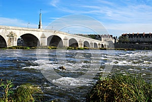 Bridge in Blois photo