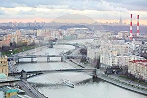 Bridge of Bogdan Khmelnitsky, Borodinsky bridge, Smolensky Bridge