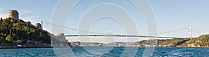 The bridge on Bosphorus panorama