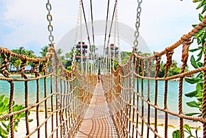 bridge bridge on Sentosa Island photo