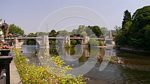 The Bridge at Bridgnorth over the River Severn