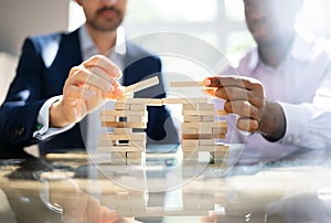 Bridge Building Using Wooden Blocks