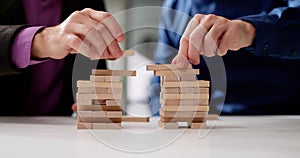 Bridge Building Using Wooden Blocks