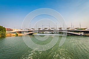 Bridge of the Cachorro in Seville, Spain photo