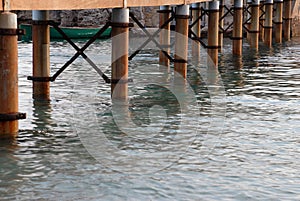 Bridge in Camp de Mar beach, Mallorca island