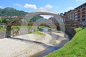 Bridge in Cangas de Onis Asturia Spain photo