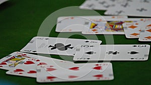 Bridge card game, during the Thailand National Games, Chiang Rai Games.