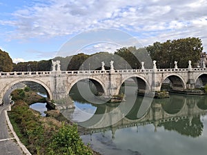 The Bridge of Castel Sant Angelo Rome