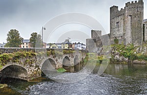 Bridge in Cahir town, Ireland photo