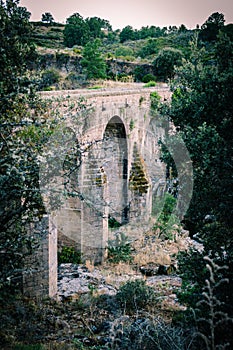 Bridge Cerralbo in the arribes del duero. photo