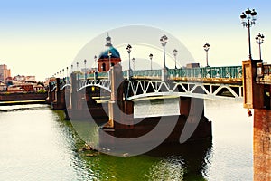 Bridge in the city Toulouse France
