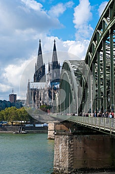 Bridge in Cologne, Germany