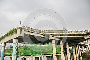 The Bridge Construction Site, Sichuan