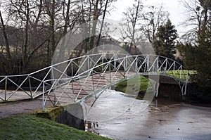 The bridge at Croome Park