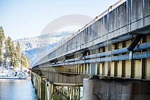 Bridge Crossing Lake Couer d' Alene