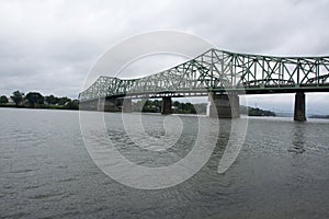 Bridge crossing the Ohio River