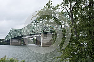 Bridge crossing the Ohio River