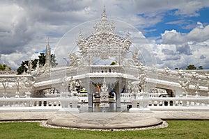 Bridge of the Cycle of Rebirth at Wat Rong Khun