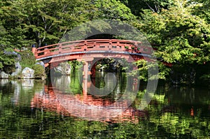 Bridge in Daigoji Temple, Kyoto, Japan