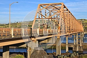 The bridge of the Dalles Oregon.