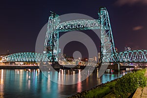 Bridge De Hef in Rotterdam Netherlands