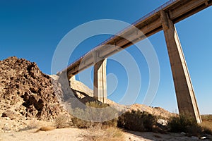 Bridge in the desert